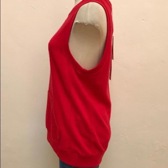 David Lerner Sleeveless Pocket Pullover - Picture 4 of 4